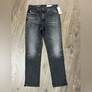 *NWT* AG Adriano Goldschmied Isabelle High Rise Straight Crop Jean